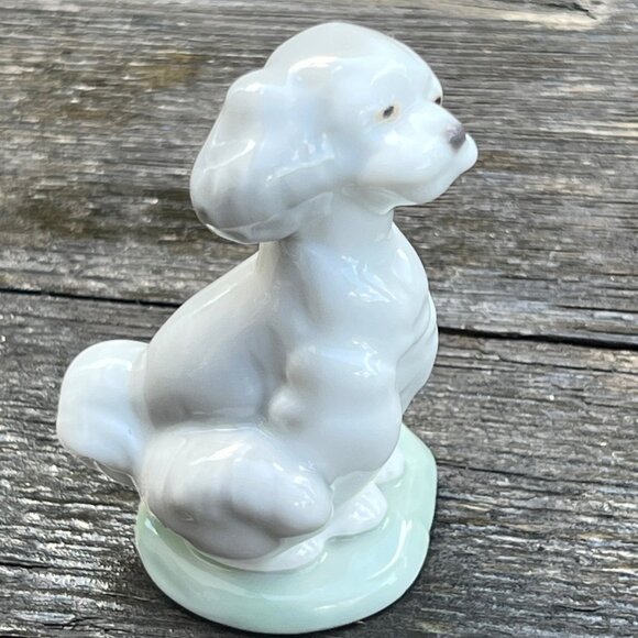 Lladro A Friend For Life Poodle Puppy Dog Society #7685 Porcelain Figurine Box - Picture 6 of 10